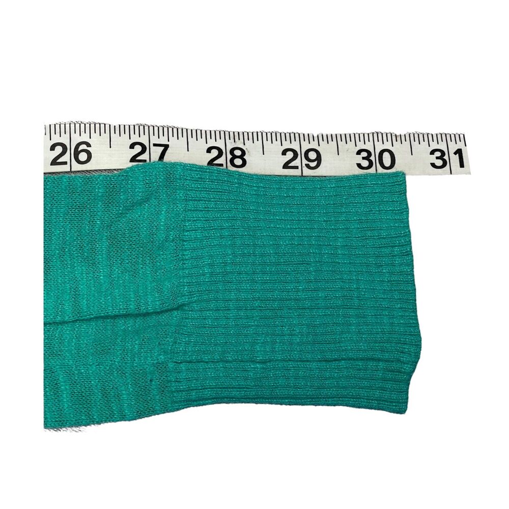 Eddie Bauer Sweater Women's XS Teal 100% Cotton Round Neck Long Sleeve Pullover - Picture 6 of 7